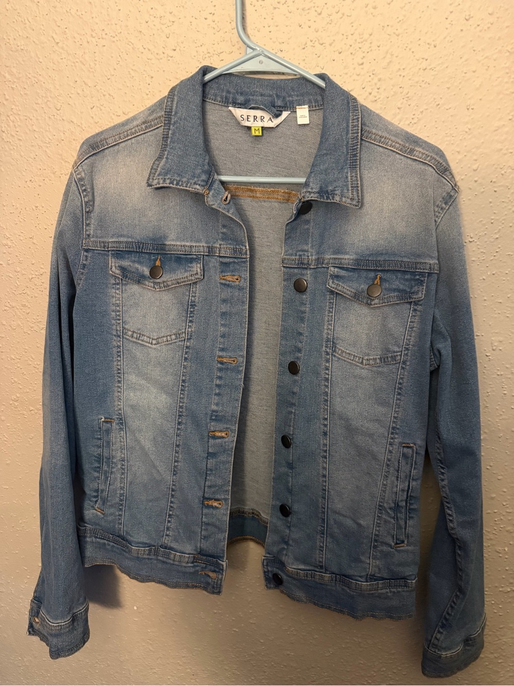 Serra Light Wash Blue Denim Jacket